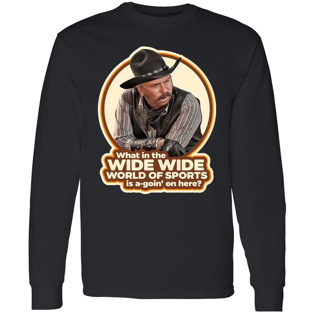 Long Sleeve T-Shirt - CZNJFFFJ - Black - 1