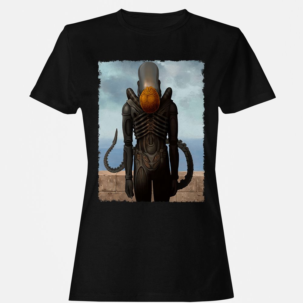 Women's T-Shirt - D6FLEFAQ - Black - 1