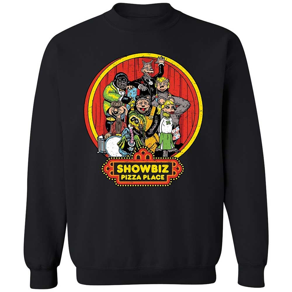Classic Unisex Sweatshirt - 4JBKBT6K - Black - 1