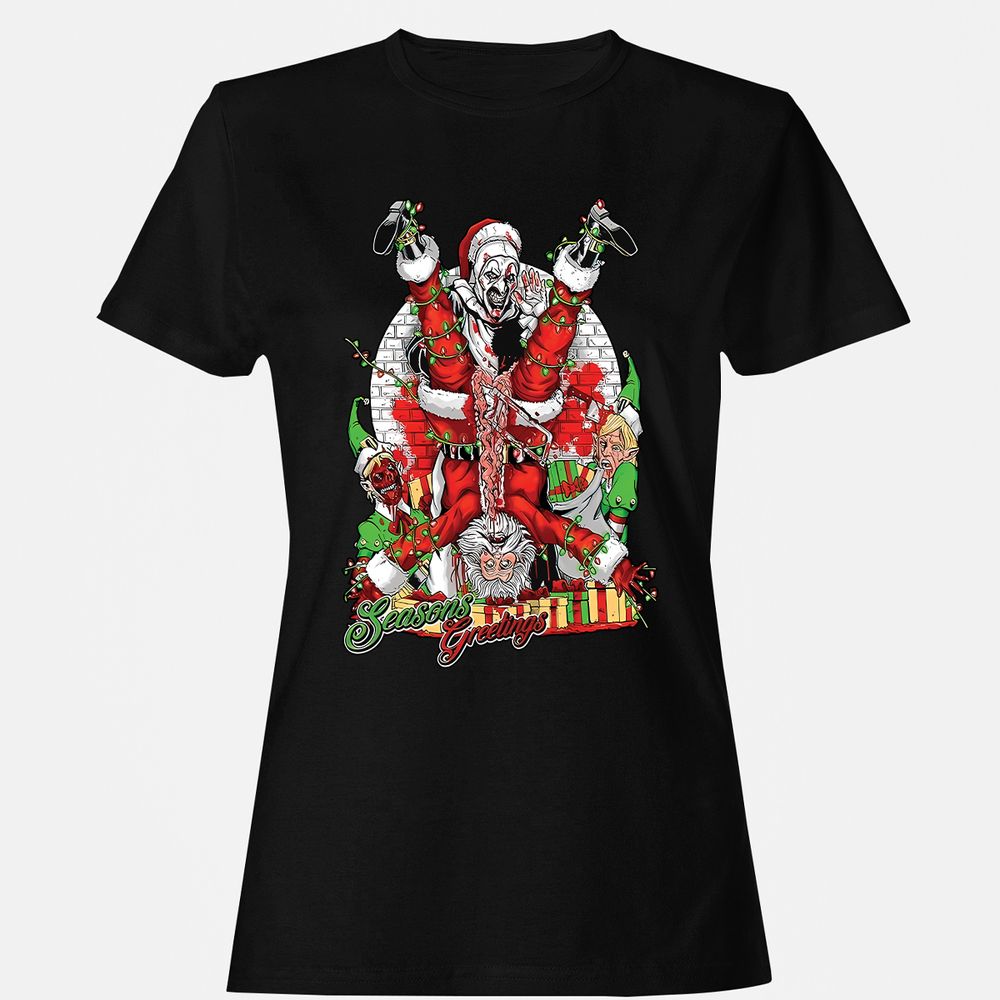 Seasons Greetings - Black - 1