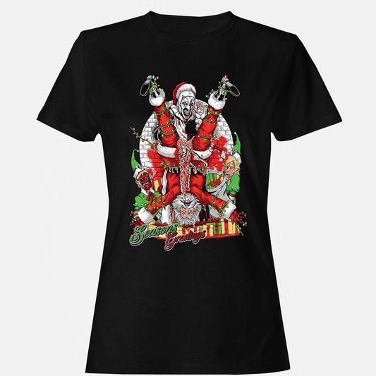 Seasons Greetings - Black - 1