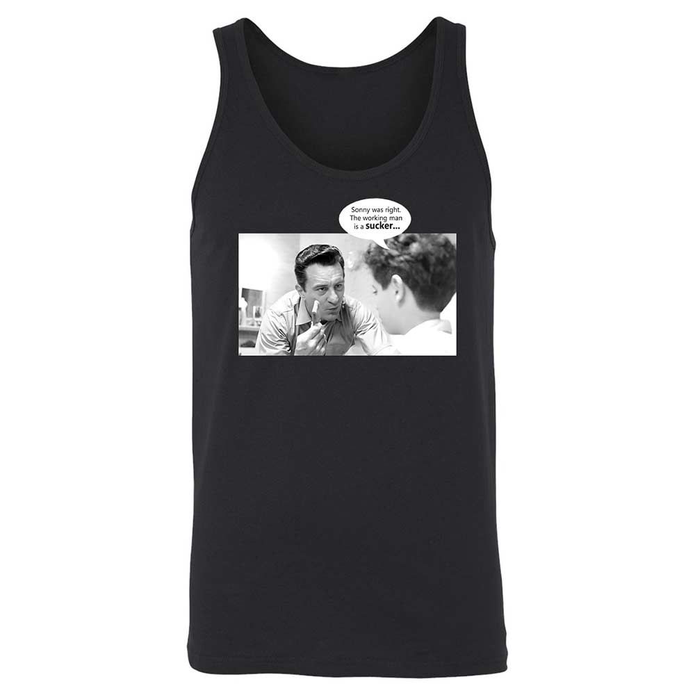 Unisex Jersey Tank - Q6ZN49X3 - Black - 1