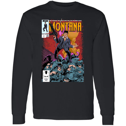 Long Sleeve T-Shirt - UDDM8AUX - Black - 1