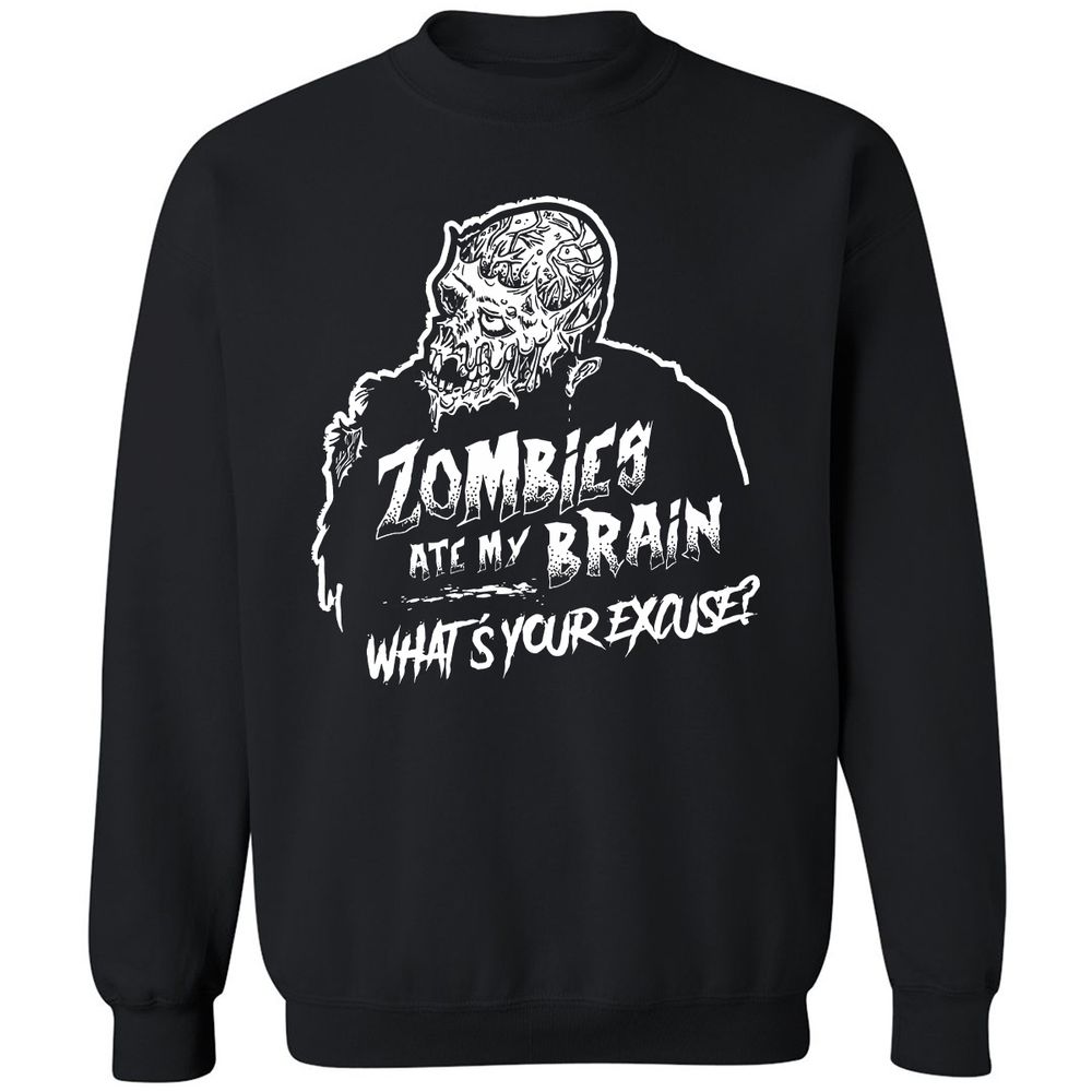 Zombies Ate My Brain - Black - 1