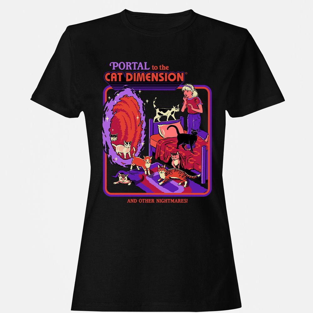 Women's T-Shirt - YDYASCLG - Black - 1