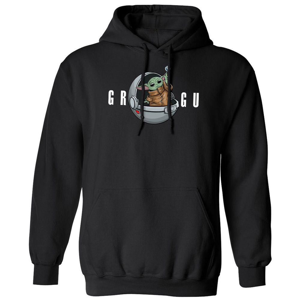 Classic Unisex Hoodie - V16QC7SE - Black - 1