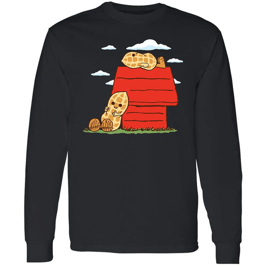 Long Sleeve T-Shirt - NQFU6GRX - Black - 1