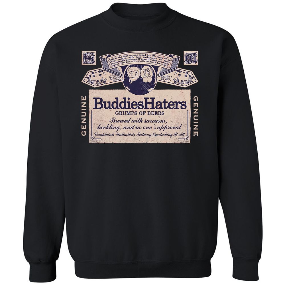 Classic Unisex Sweatshirt - M3D3E1KN - Black - 1