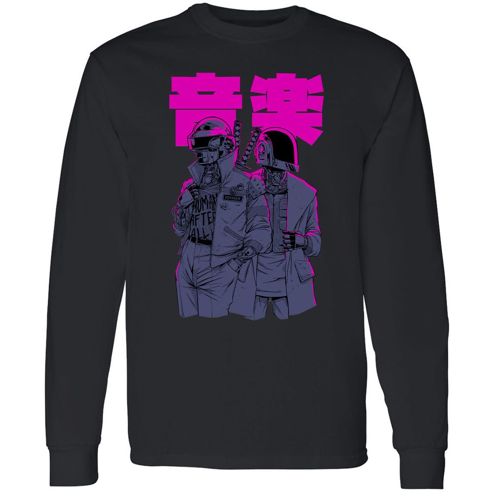 Long Sleeve T-Shirt - 4HSVJVN9 - Black - 1