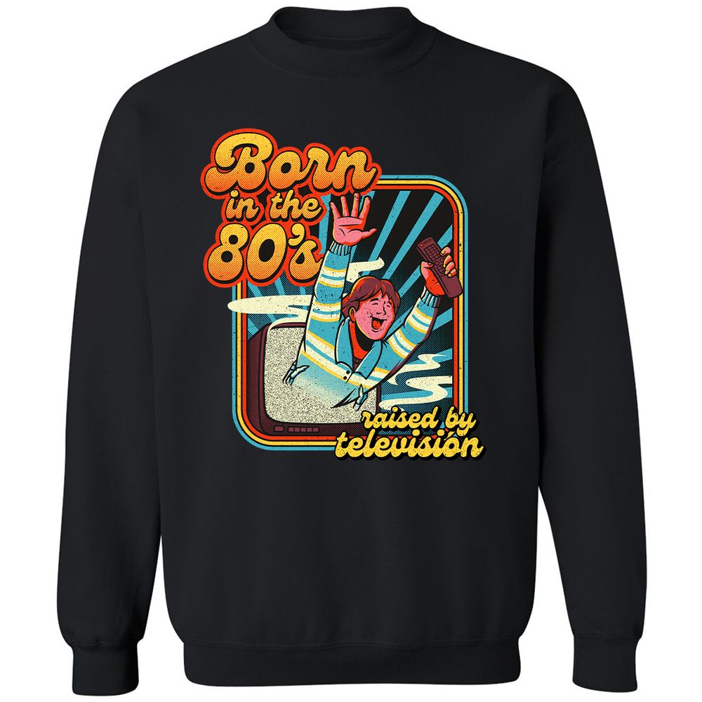 Classic Unisex Sweatshirt - HFVH2QWX - Black - 1