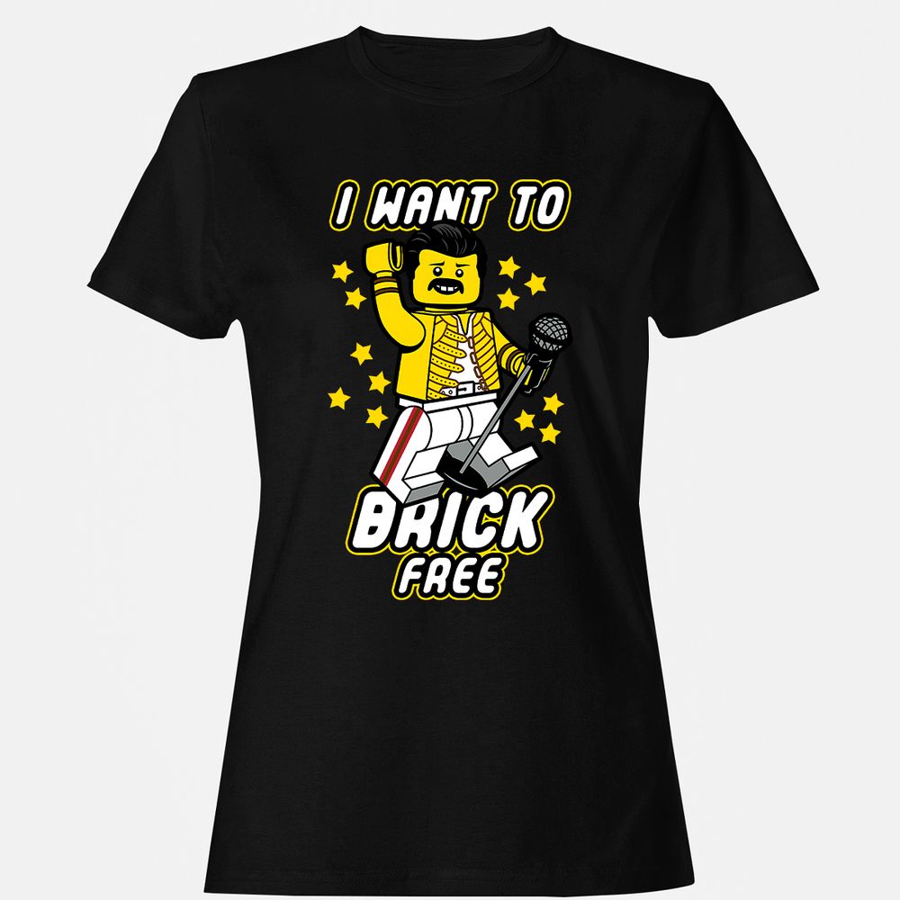 Women's T-Shirt - J7HBEHYQ - Black - 1