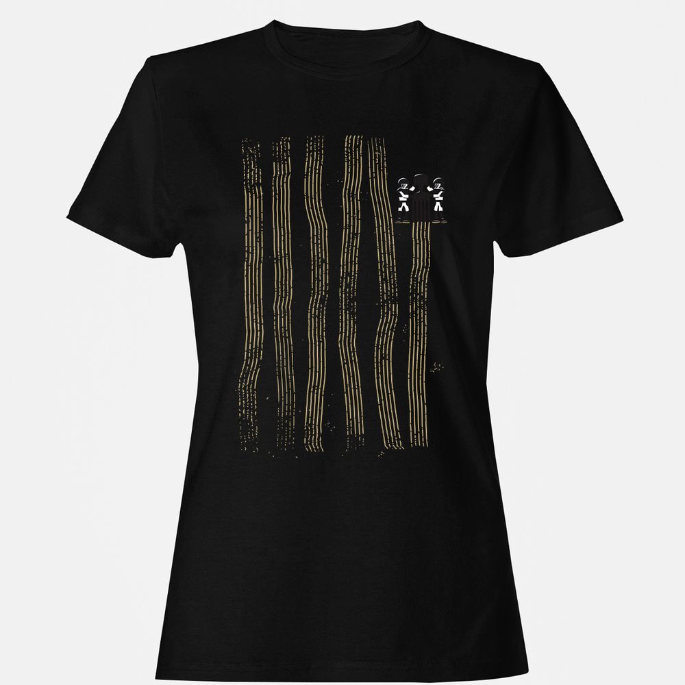 Women's T-Shirt - 8UC3CNN6 - Black - 1