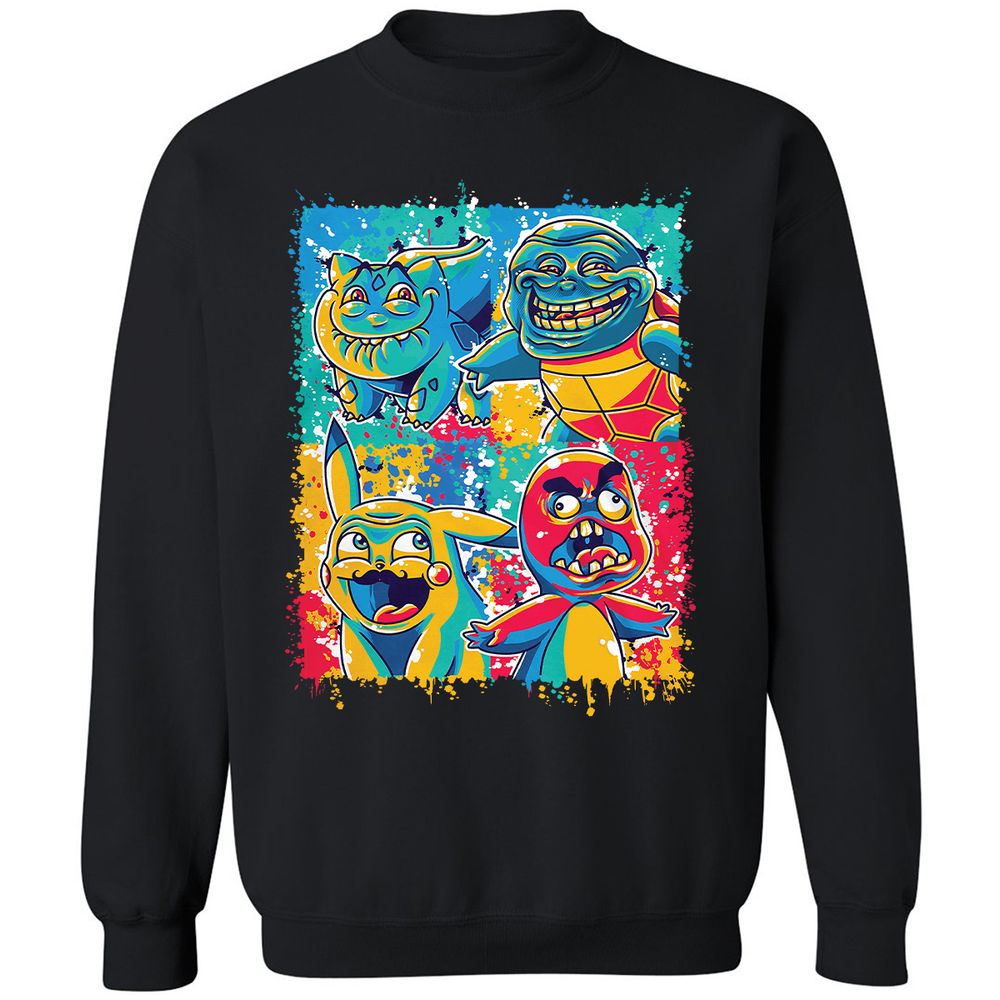 Classic Unisex Sweatshirt - VP9AW9DR - Black - 1