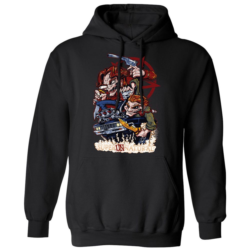 Classic Unisex Hoodie - DAQNGAYK - Black - 1