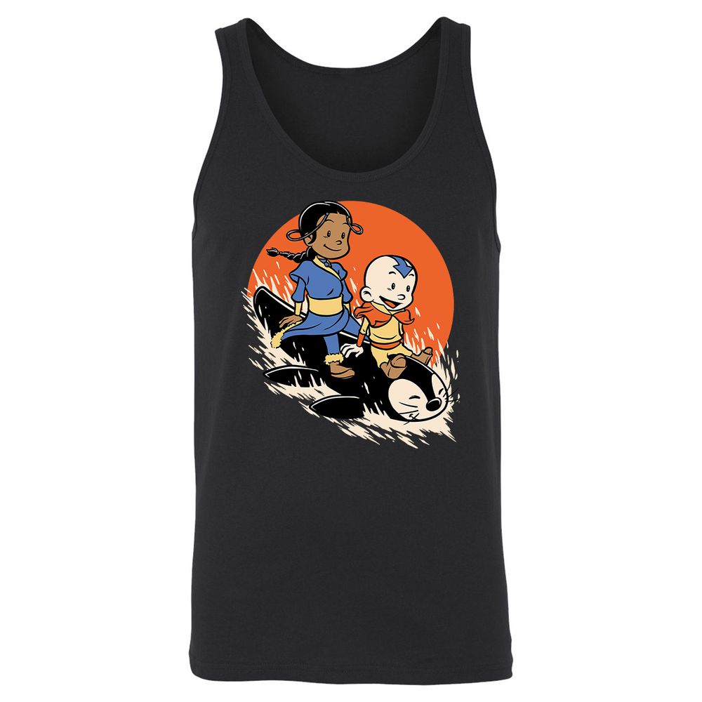 Unisex Jersey Tank - PUH4UQ7W - Black - 1