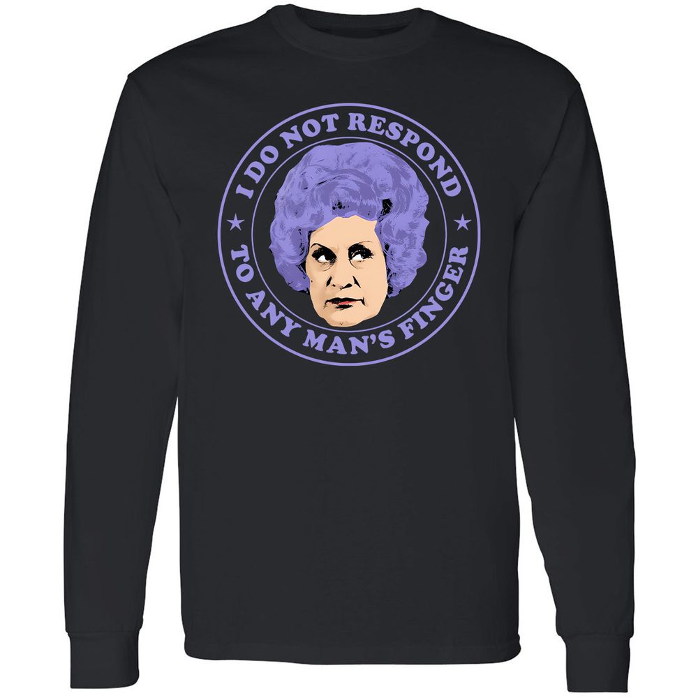 Long Sleeve T-Shirt - V74K9992 - Black - 1