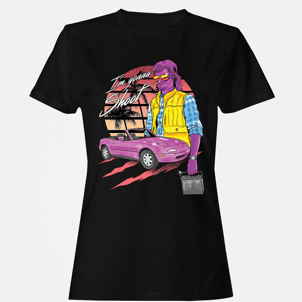 Women's T-Shirt - EWC8G2ZG - Black - 1