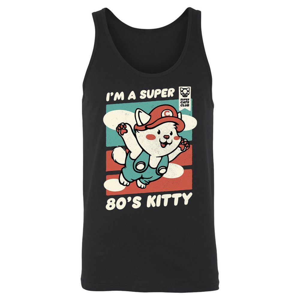 Unisex Jersey Tank - C48HFHZ4 - Black - 1