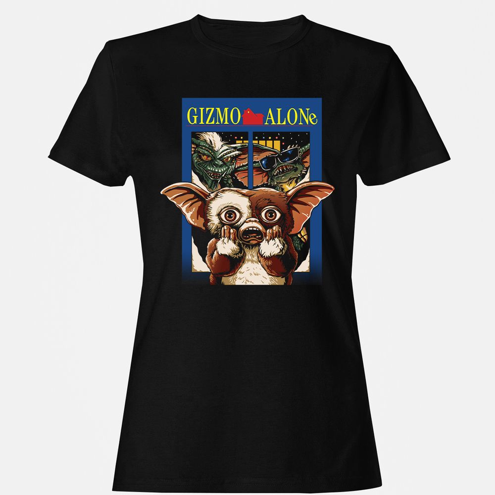 Women's T-Shirt - GT1WFGJJ - Black - 1