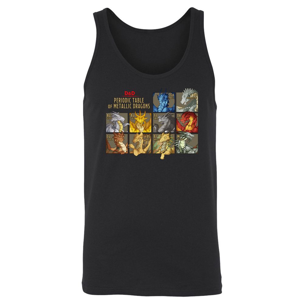 Unisex Jersey Tank - 74A3V22G - Black - 1