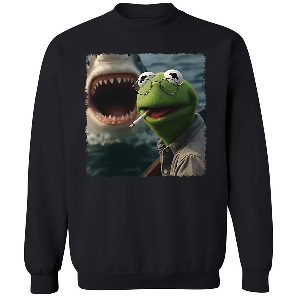 Classic Unisex Sweatshirt - B4UXAXHK - Black - 1