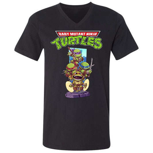 Unisex V-Neck T-Shirt - DSPKUE32 - Black - 1