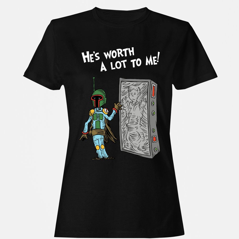 Women's T-Shirt - L6ARGVSG - Black - 1