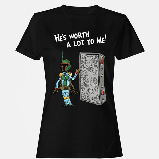 Women's T-Shirt - L6ARGVSG - Black - 1