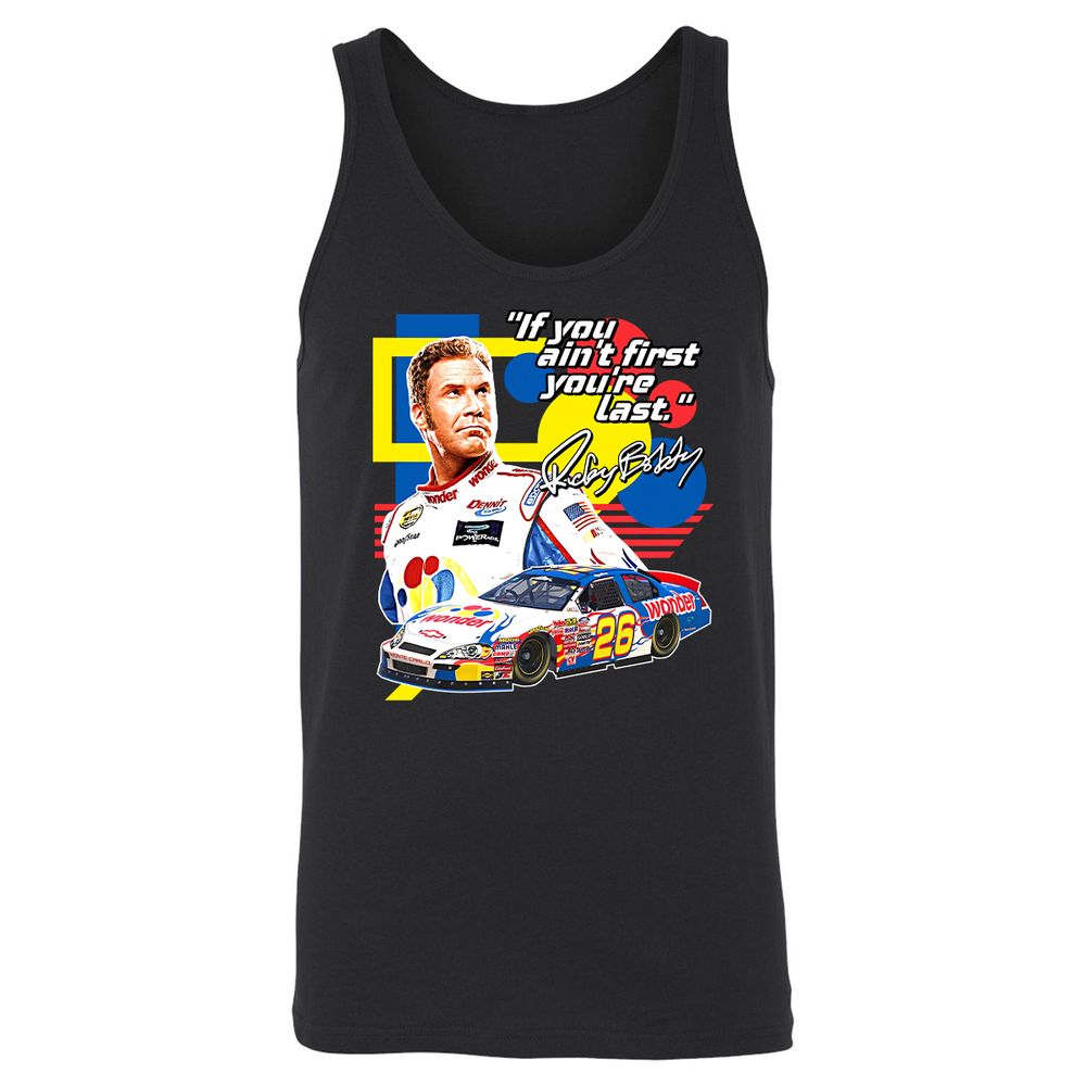 Unisex Jersey Tank - YV4KCJZU - Black - 1