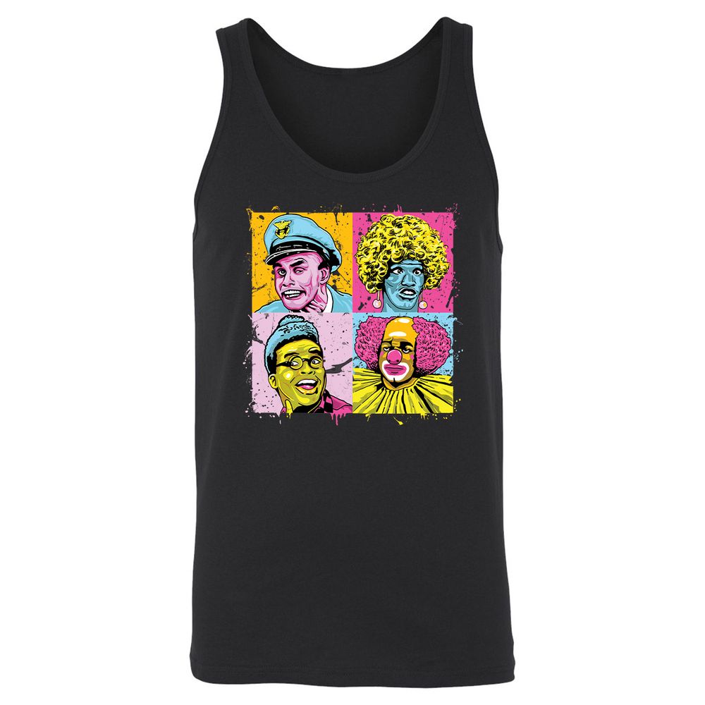 Unisex Jersey Tank - SJ9ZFFCC - Black - 1