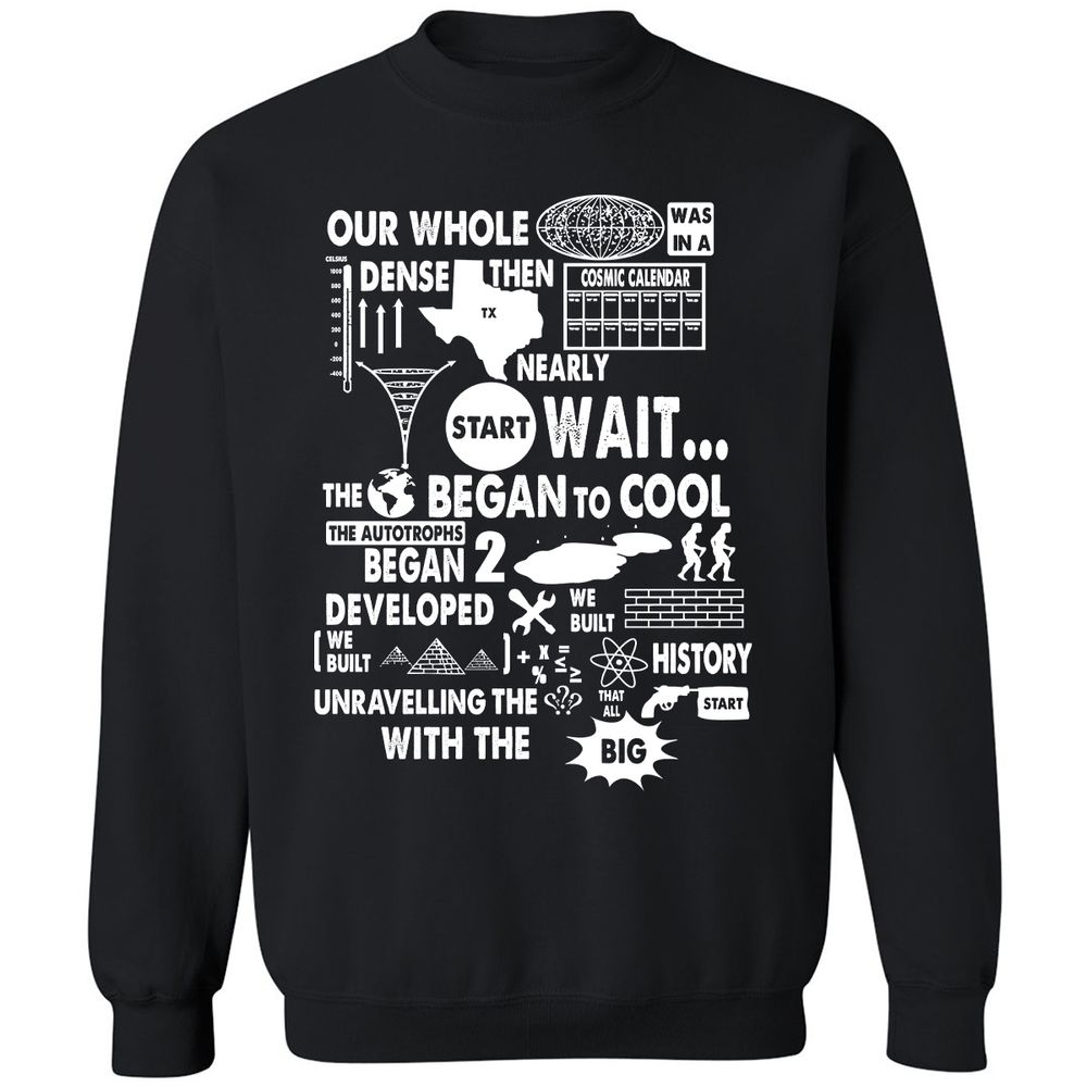 Classic Unisex Sweatshirt - G4WWQDCW - Black - 1