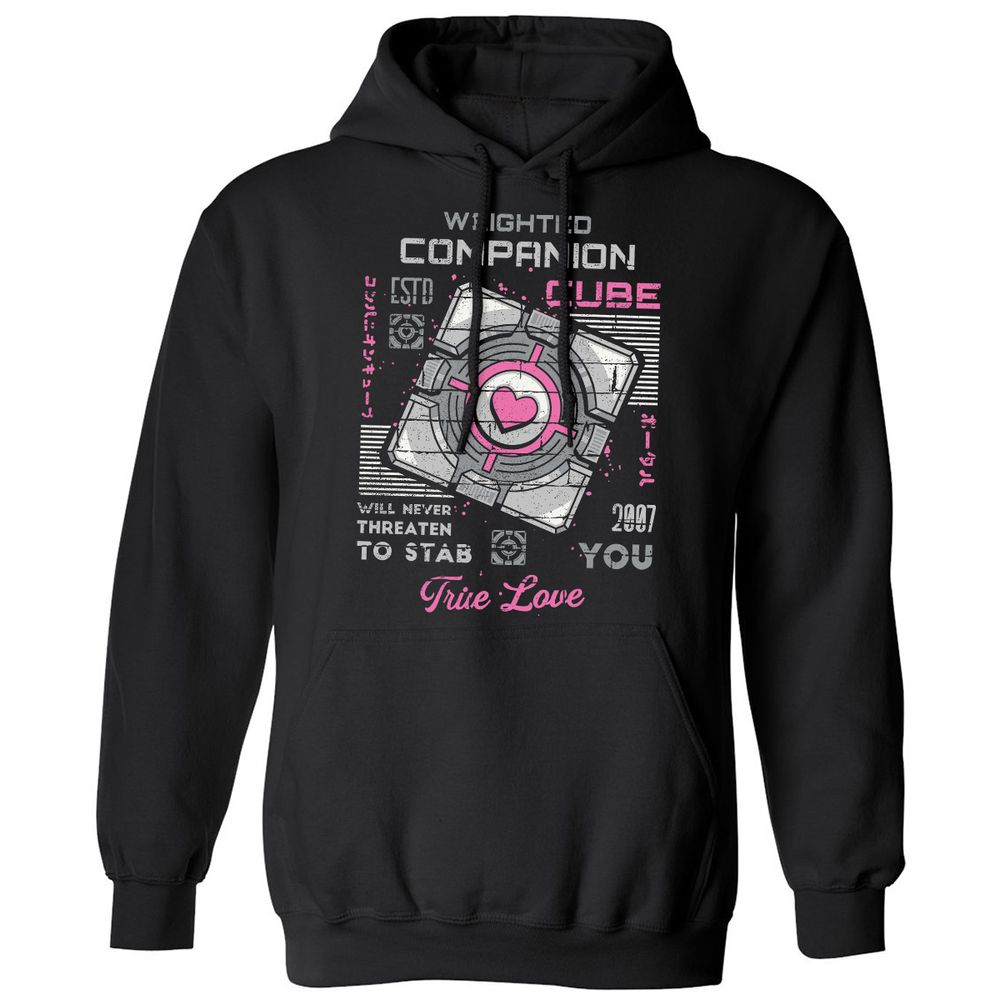 Classic Unisex Hoodie - HD57PLVS - Black - 1