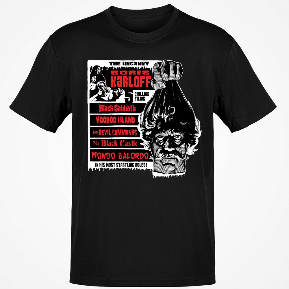 Classic Unisex T-Shirt - J8RUAVDR - Black - 1