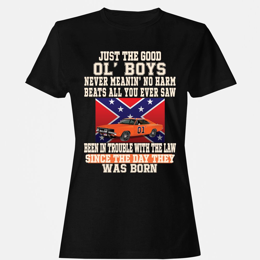 Women's T-Shirt - Z9G89LSP - Black - 1
