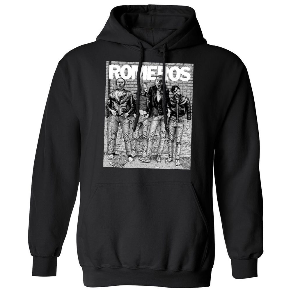 Classic Unisex Hoodie - XES9S877 - Black - 1