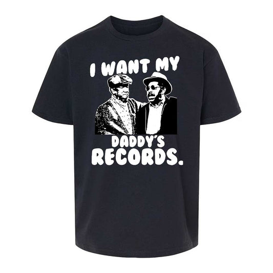 I Want My Daddy's Records - Black - 1