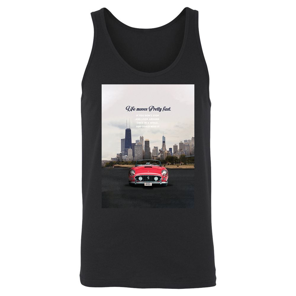 Unisex Jersey Tank - 465ZK571 - Black - 1