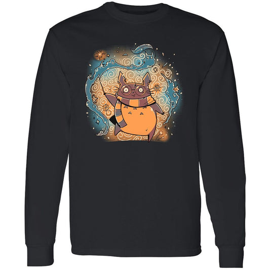 Long Sleeve T-Shirt - 6S9VPQ7M - Black - 1