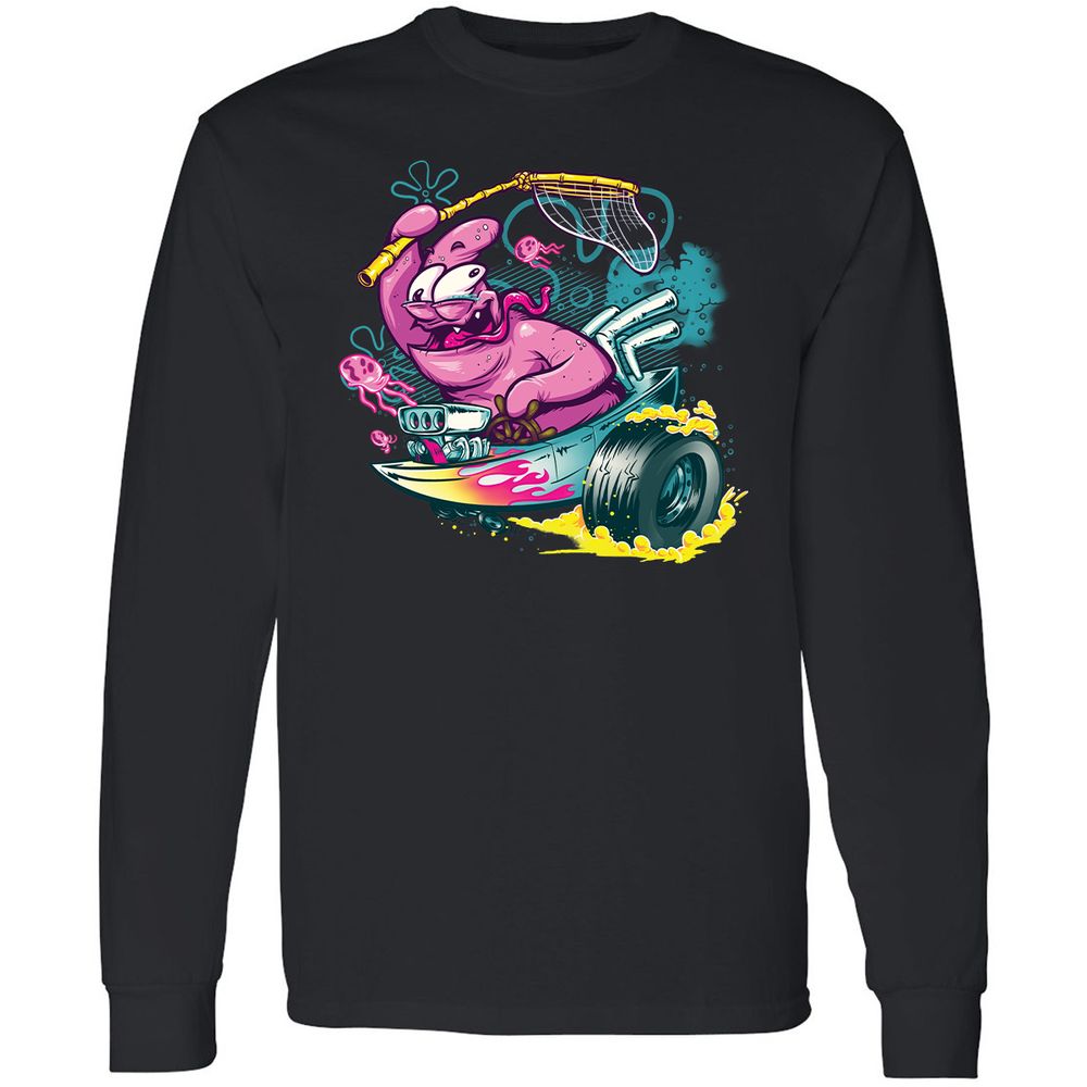 Long Sleeve T-Shirt - KHMKUNBZ - Black - 1