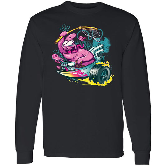 Long Sleeve T-Shirt - KHMKUNBZ - Black - 1