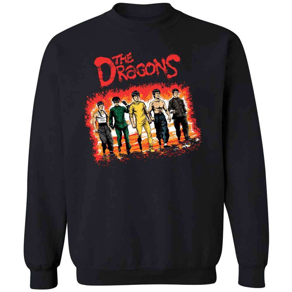 Classic Unisex Sweatshirt - B3XUGB4M - Black - 1