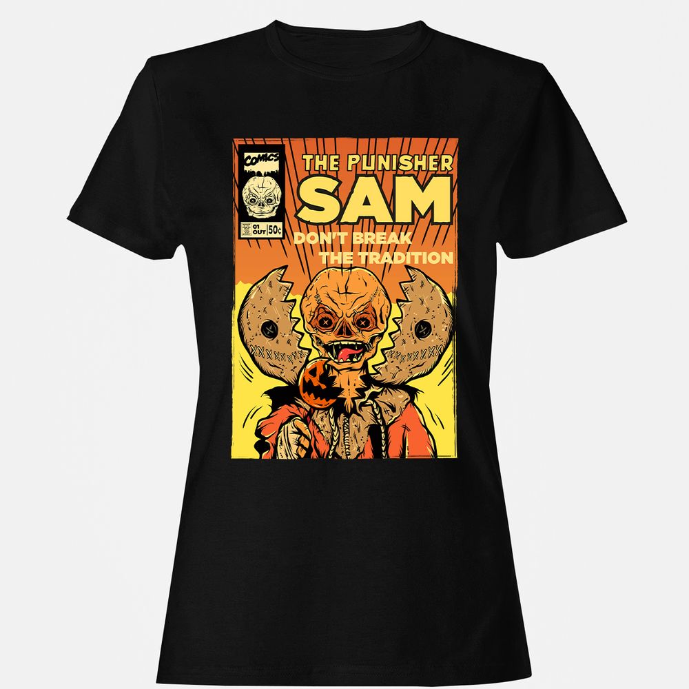 Women's T-Shirt - 3MMDE7KZ - Black - 1