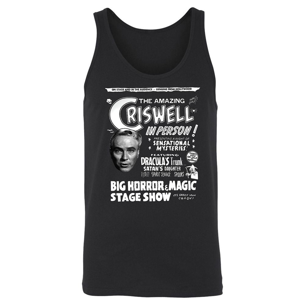 Unisex Jersey Tank - QN8FY48D - Black - 1