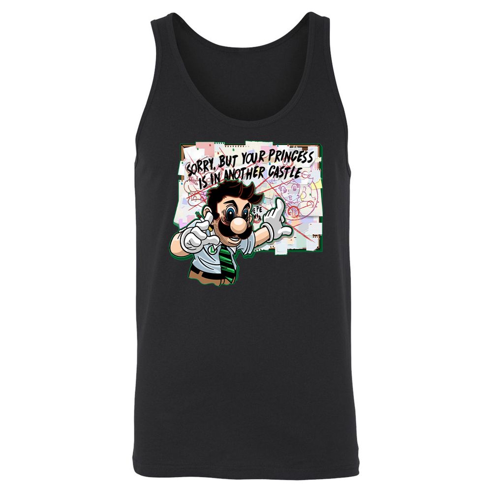 Unisex Jersey Tank - JDW5ZHQ3 - Black - 1