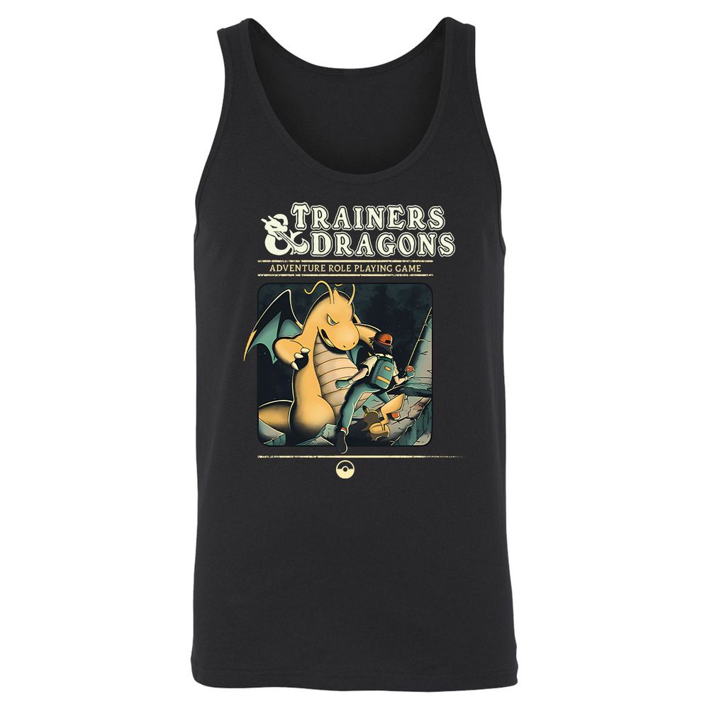 Unisex Jersey Tank - C6KNF2ZX - Black - 1