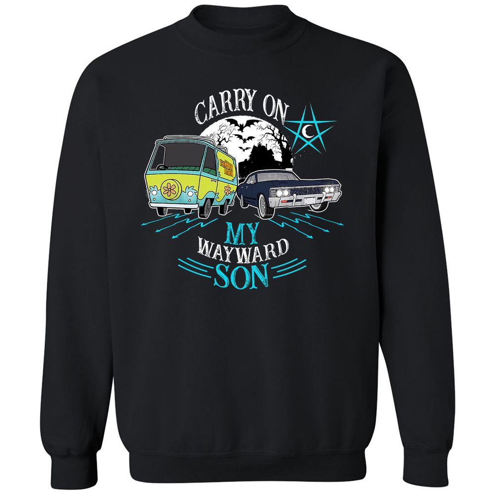 Classic Unisex Sweatshirt - UPKXTGYD - Black - 1