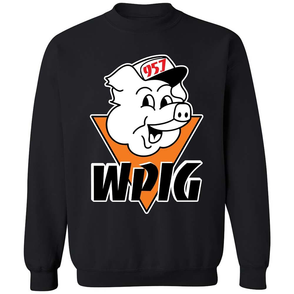 Wpig 95.7 Radio Station - Black - 1