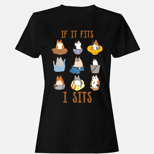 Women's T-Shirt - 2TJBJF65 - Black - 1