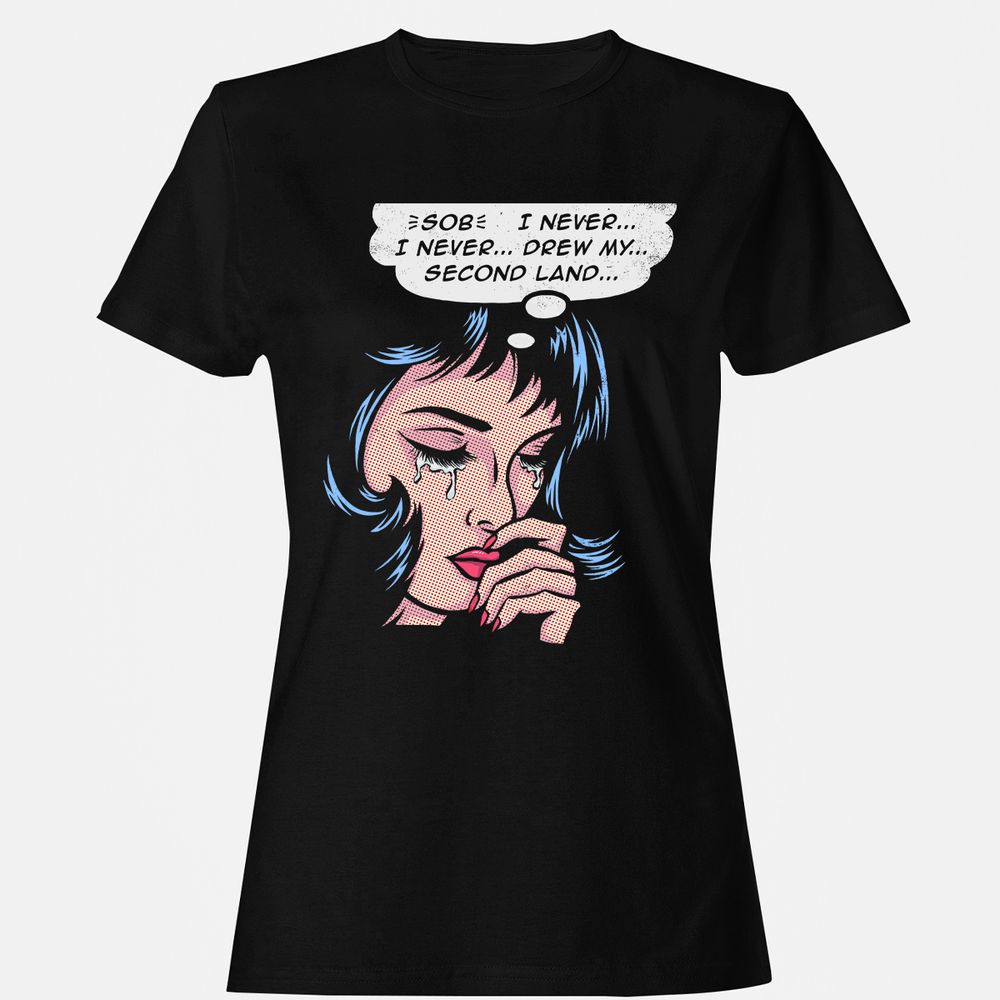 Women's T-Shirt - ZZ5J7JJE - Black - 1
