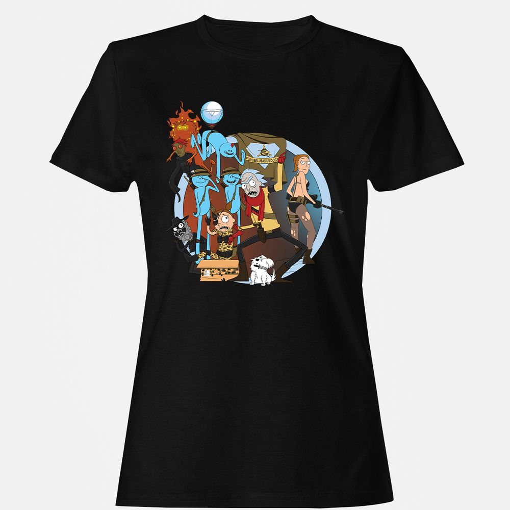 Women's T-Shirt - Z4J5AR9Z - Black - 1